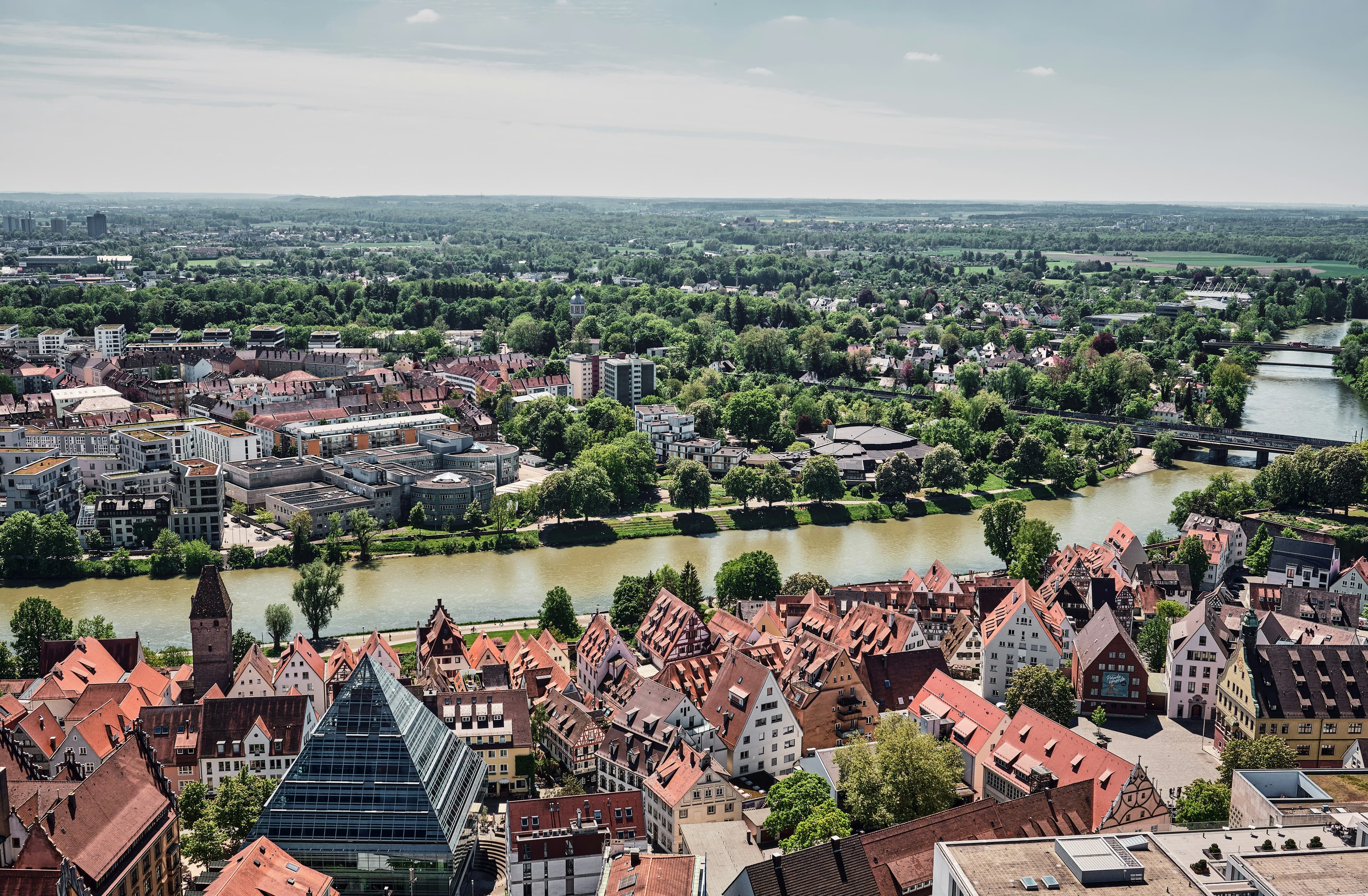Blick auf Ulm. Nachbarschaftshilfe in Ulm